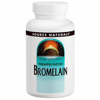 Bromelain, 60 K., 2000 GDU/g, 500 mg, Source Naturals 