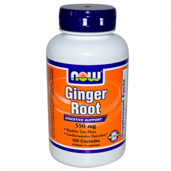 Ingwerwurzel, Ginger, 550 mg, 100 K. 