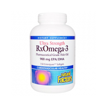 RX Omega-3 Factors Ultra Strength 150 Softgels 